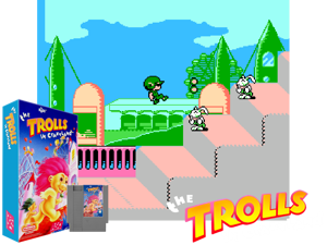 Trolls in Crazyland, The (E) Cover